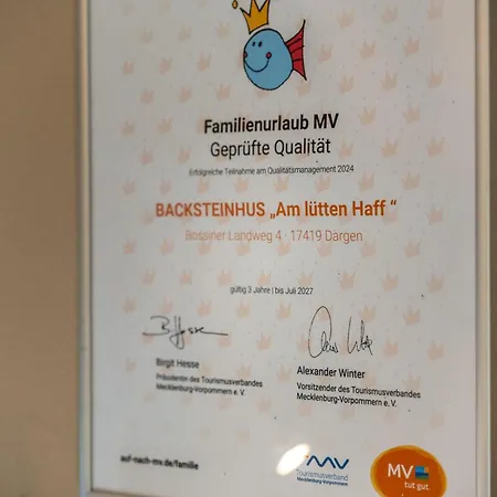 Backsteinhus, App Achtern Diek Lejlighed